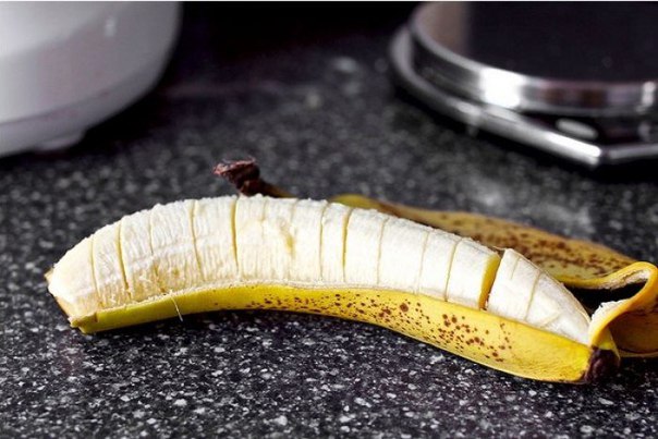 Банановый торт на сковороде