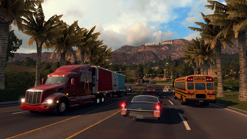 American Truck Simulator, Список игр