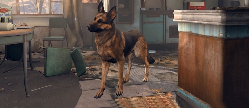Овчарка из Fallout 4 получила награду - "Лучшая собака из видеоигры", ПК игры (новости)