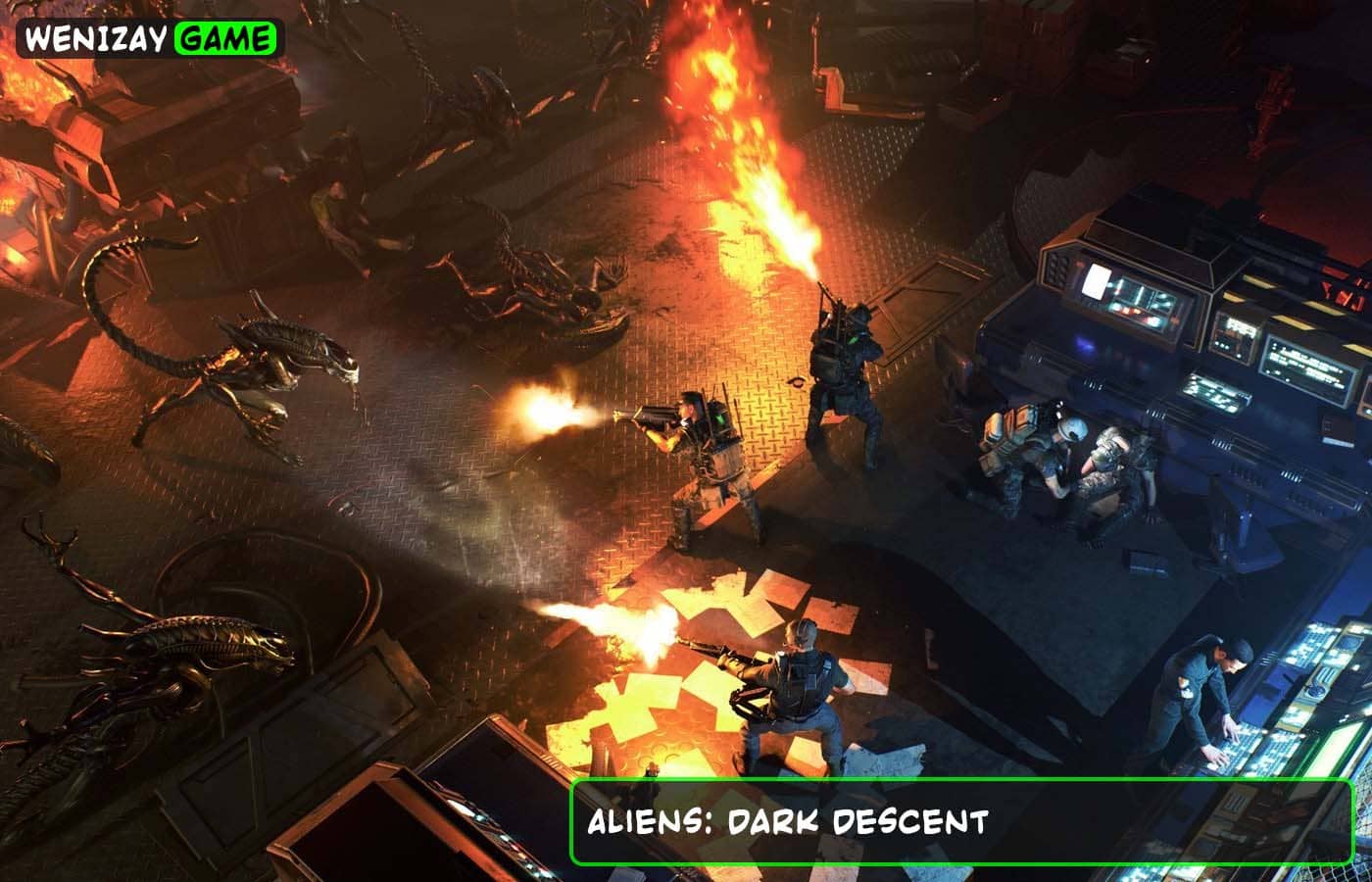 Aliens Dark Descent, Чужие: Темный спуск, Aliens Dark Descent игра