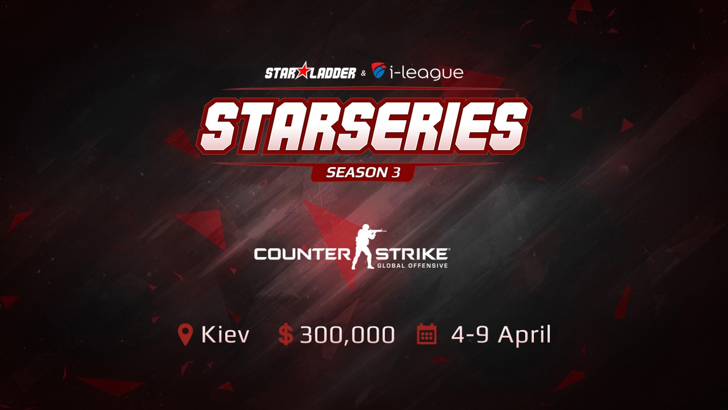 CS:GO. В Киеве пройдет SL i-League CS:GO StarSeries S3, Киберспорт (новости)