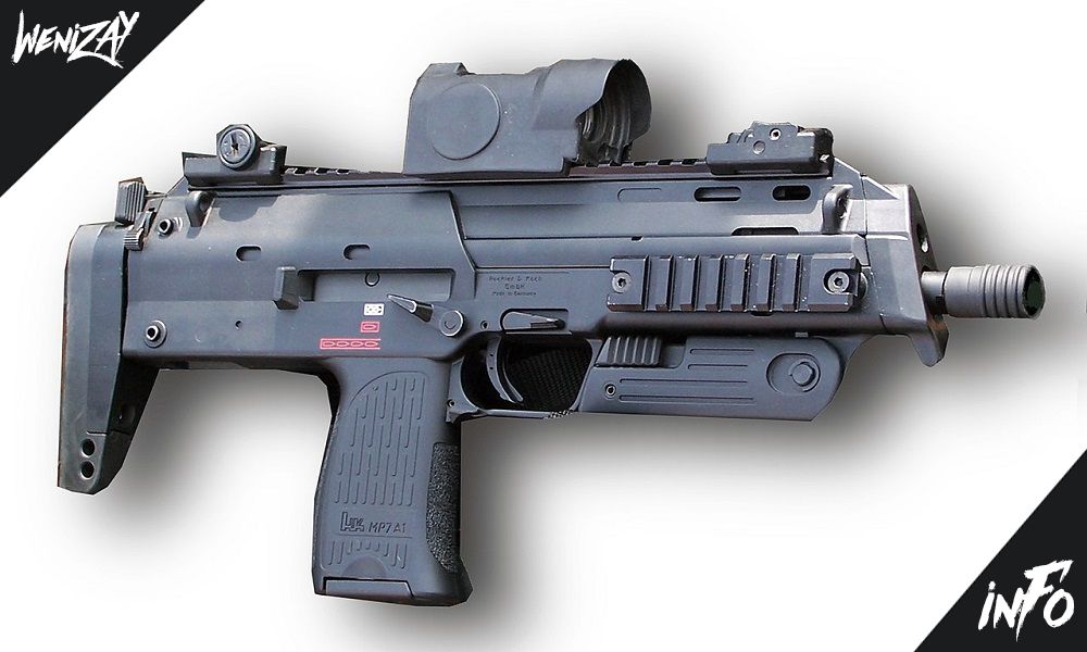 Пистолет-пулемёт, HK MP7 2001: Германия, Оружие и снаряжение