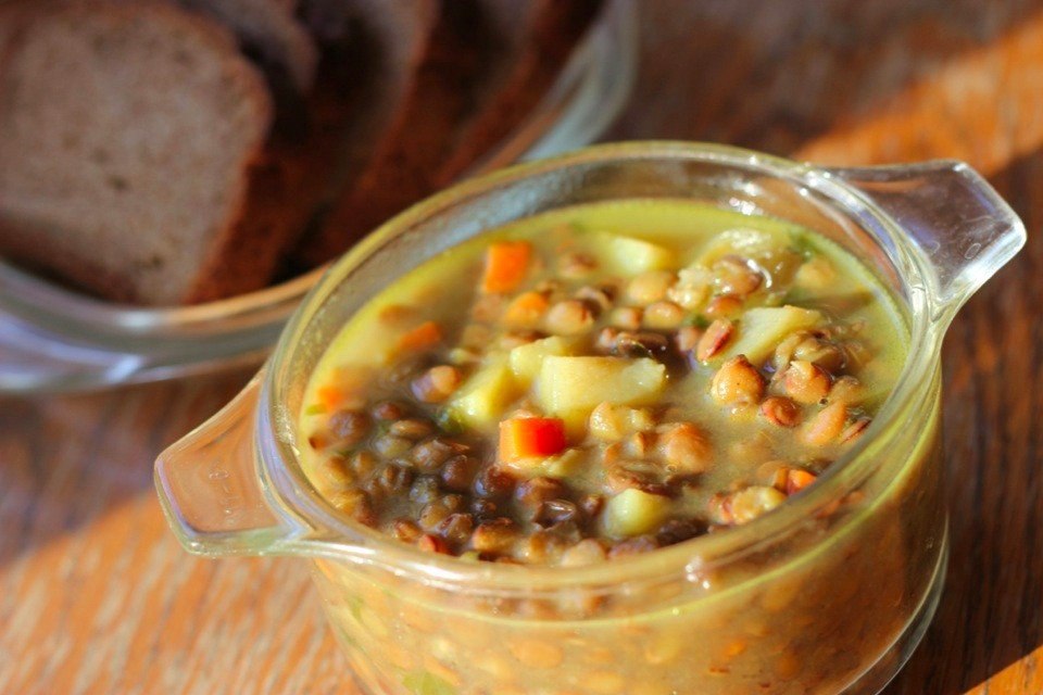 Чечевичный суп, Супы (рецепты)