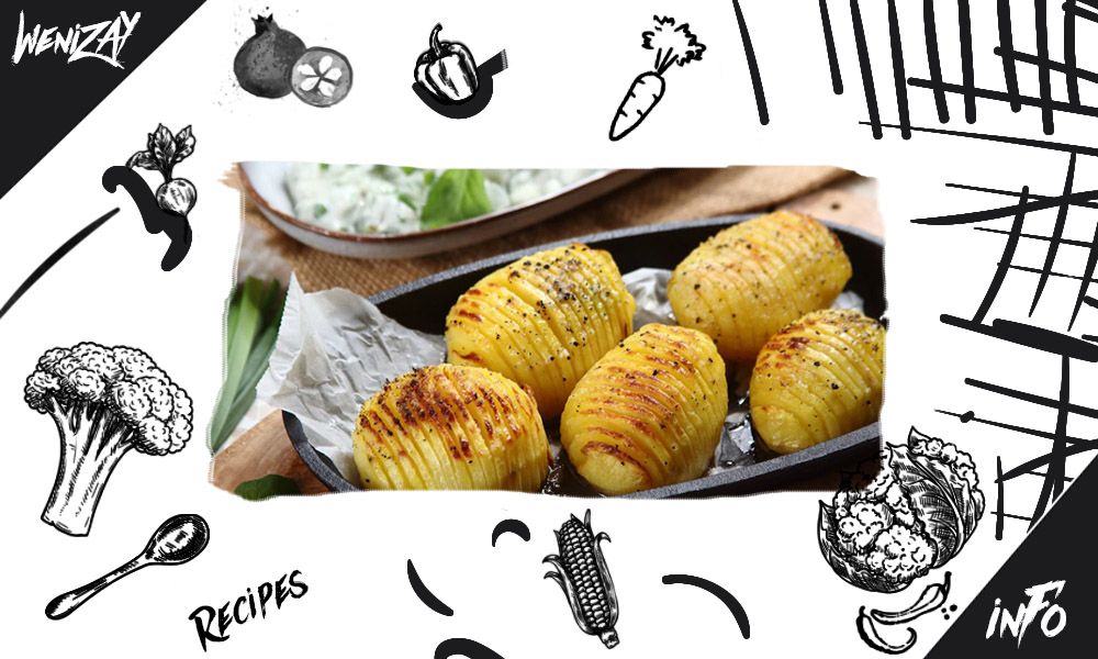 Золотой шведский картофель с огурцом Раита, Дешевые блюда (рецепты)