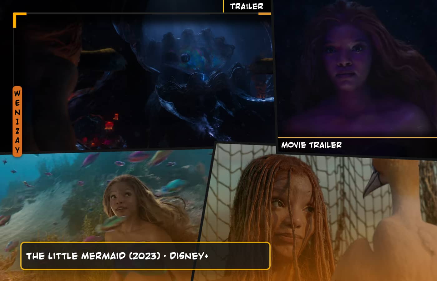 Dive into the world of "The Little Mermaid" with the 2023 fantasy movie trailer, available to watch online
